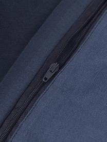 Housse de coussin tricotée en coton Gabrielle, 100 % coton

Le matériau est certifié STANDARD 100 OEKO-TEX®, 11.HIN.00050, Hohenstein HTTI, Bleu foncé, larg. 45 x long. 45 cm