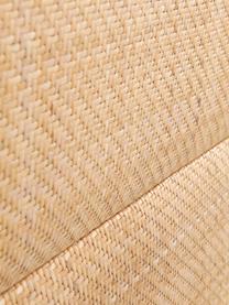 Cabecero de ratán Byrum, Madera de roble, abedul, ratán y madera contrachapada, Ratán, An 165 x Al 85 cm