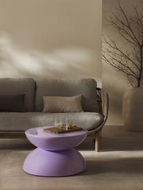 Záhradný príručný stolík Gigi, Plast, kov s práškovým náterom, Levanduľová, Š 65 x V 35 cm