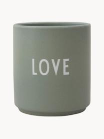 Taza día del padre de diseño Favourite DAD/LOVE, Porcelana fina de hueso (porcelana)
Fine Bone China es una pasta de porcelana fosfática que se caracteriza por su brillo radiante y translúcido., Greige (Dad), Ø 8 x Al 9 cm, 250 ml