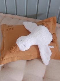 Ručně vyrobená hračka Goose, Polyester, Tlumeně bílá, světle hnědá, Š 27 cm, D 40 cm
