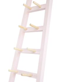 Ladderrek Helia, Gecoat grenenhout, Roze, grenenhoutkleurig, B 46 x H 170 cm