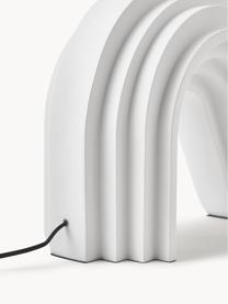 Design Stehlampe Luomo, Lampenschirm: Leinenstoff, Off White, H 153 cm