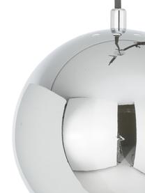 Petite suspension boule chromée Ball, Métal, chromé, Ø 18 x haut. 16 cm