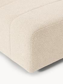 Module central en bouclette Lena, Bouclette beige clair, larg. 78 x prof. 106 cm