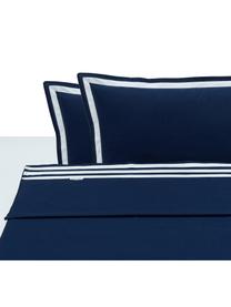 Ropa de cama Hilton, 4 pzas., Algodón
El algodón da una sensación agradable y suave en la piel, absorbe bien la humedad y es adecuado para personas alérgicas, Azul, blanco, Cama 180/200 cm (250 x 290 cm)