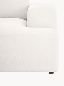 Canapé d'angle 4 places Melva, Tissu blanc cassé, larg. 319 x prof. 196 cm, méridienne à droite