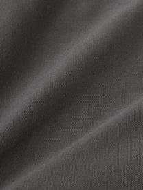 Tkaný povlak na polštář Norman, Tmavě šedá, Š 40 cm, D 40 cm