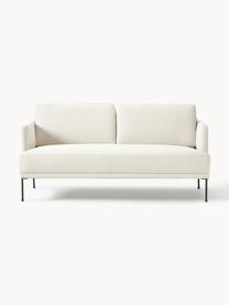 Sofa Fluente (2-Sitzer), Bezug: 80% Polyester, 20% Ramie , Gestell: Massives Kiefernholz, FSC, Webstoff Hellbeige, B 166 x T 85 cm