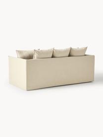 Sofa Mila (2-Sitzer), Bezug: 100% Polyester Der hochwe, Gestell: Kieferholz, Faserplatte, , Webstoff Dunkelbeige, B 190 x T 93 cm