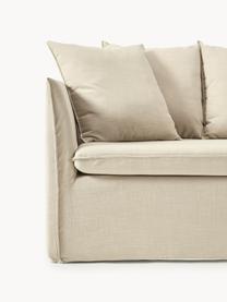 Sofa Mila (2-Sitzer), Bezug: 100% Polyester Der hochwe, Gestell: Kieferholz, Faserplatte, , Webstoff Dunkelbeige, B 190 x T 93 cm