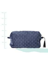 Trousse de maquillage bleue Redo, Bleu