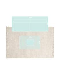 Ręcznie tkany dywan z wełny z frędzlami Eskil, Kremowy, S 200 x D 290 cm (Rozmiar L)