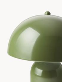 Retro stojací lampa Walter, Lesklá zelená, V 149 cm