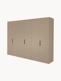 Drehtürenschrank Madison 6-türig, inkl. Montageservice, Korpus: Holzwerkstoffplatten, lac, Beige, B 302 cm x H 230 cm