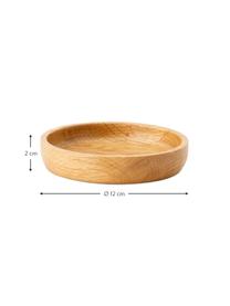 Jabonera Battersea, Madera de roble, Madera de roble, Ø 12 x Al 2 cm