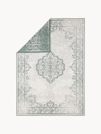 Obojstranný koberec do interiéru/exteriéru Cebu, 100 % polypropylén, Šalviovozelená, lomená biela, Š 160 x D 230 cm (veľkosť M)