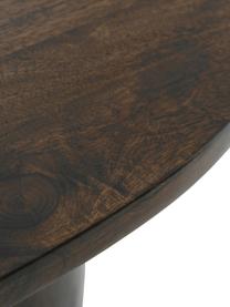 Table ovale en bois de manguier Grow, Manguier, laqué, Bois de manguier, laqué mat, larg. 200 x prof. 90 cm