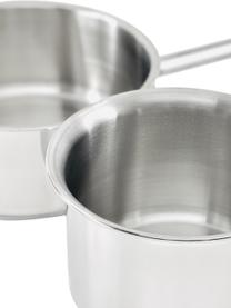 Roestvrijstalen kookpannen Milano, set van 2, Roestvrij staal 18/10, Zilverkleurig, Set met verschillende formaten