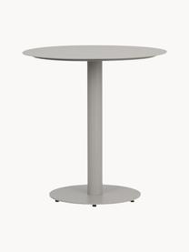 Kovový zahradní stůl Troy, Potažený kov, Světle šedá, Ø 70 cm, V 72 cm