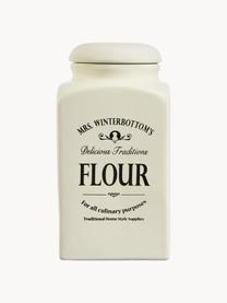 Aufbewahrungsdose Mrs. Winterbottoms, Steingut, Flour, B 11 x H 21 cm, 1.3 L