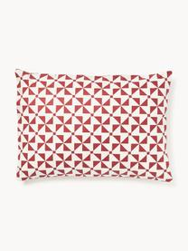 Funda de almohada de algodón Benson, Rojo, An 45 x L 110 cm