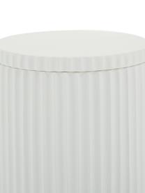 Aufbewahrungsdose Alessia, Porzellan, Weiß, Ø 9 x H 9 cm
