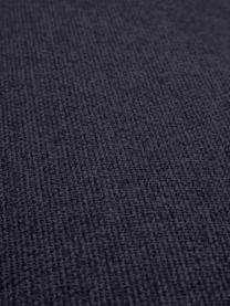 Mittelmodul Lennon, Bezug: 100 % Polyester Der strap, Gestell: Massives Kiefernholz FSC-, Füße: Kunststoff, Webstoff Dunkelblau, B 89 x T 119 cm