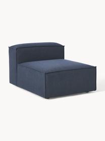 Módulo central sofá Lennon, Tapizado: 100% poliéster Alta resis, Estructura: madera contrachapada de p, Patas: plástico Este producto es, Tejido azul oscuro, An 89 x F 119 cm