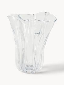 Sklenená váza Komnio, V 27 cm, Sklo, Priehľadná, Ø 22 x V 27 cm