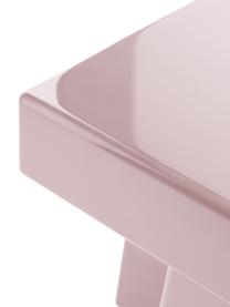 Mesa auxiliar Crozz, Tablero de fibras de densidad media (MDF) pintado, Rosa, B 50 x H 48 cm