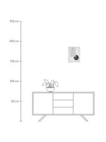 Leinwanddruck Prisma, Bild: Leinwand, Weiss, Schwarz, 30 x 40 cm