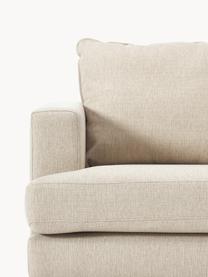 Sofa narożna XL Tribeca, Tapicerka: 100% poliester Dzięki tka, Stelaż: lite drewno sosnowe z cer, Nogi: lite drewno sosnowe z cer, Beżowa tkanina, S 405 x G 228 cm, lewostronna