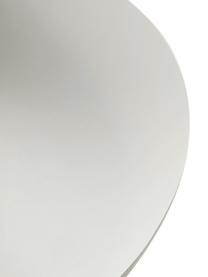 Bol decorativo grande Tower, Metal, recubierto, Blanco, Ø 36 x Al 15 cm