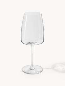 Verres à vin rouge en cristal Lucien, 4 pièces, Cristal, Transparent, Ø 9 x haut. 24 cm, 670 ml