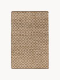 Handgewebter Jute-Teppich Raissa, 80 % Jute, 20 % Baumwolle, Hellbraun, B 120 x L 170 cm (Größe S)