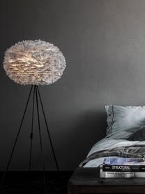Lampvoet voor vloerlamp Tripod, Lampvoet: gecoat aluminium, Zwart, Ø 50 x H 109 cm