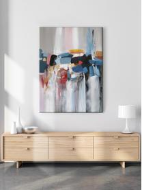 Canvas print Fun Times, Blauw, multicolour, B 90 x H 120 cm