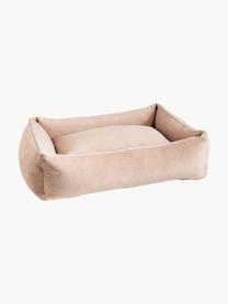 Samt-Hundebett Classic, in verschiedenen Grössen, Bezug: Samt (100 % Polyester), Samt Peach, B 68 x T 55 cm