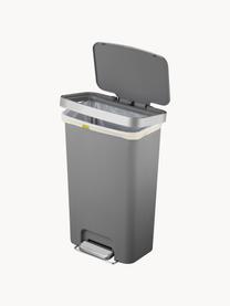 Pattumiera con ruote integrate Hana, 45 L, Plastica, Grigio opaco, Larg. 41 x Alt. 65 cm, 45 L