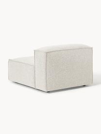 Stredový modul pohovky z bouclé Lennon, Buklé lomená biela, Š 89 x H 119 cm