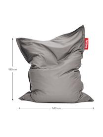 Sitzsack Original in Grau, Bezug: Sunbrella, Grau, B 140 cm x H 180 cm