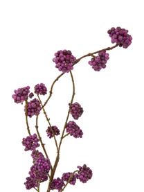 Flor artificial callicarpa Cecilia, Plástico, metal, espuma, Violeta, verde, An 15 x L 94 cm