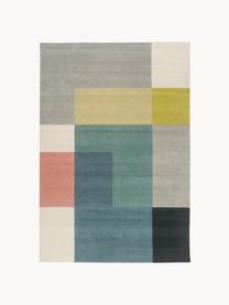 Tapis design laine multicolore Tetris, 100 % laine

Les tapis en laine peuvent perdre des fibres lors des premières semaines et des peluches peuvent se former, ce phénomène est naturel et diminue à mesure de votre usage et du temps, Multicolore, larg. 170 x long. 240 cm (taille M)