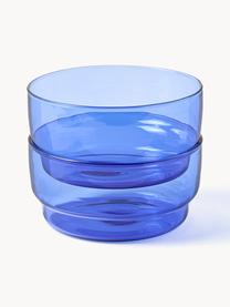 Ciotole in vetro borosilicato Torino 2 pz, Vetro borosilicato

Scopri la versatilità del vetro borosilicato per la tua casa! Il vetro borosilicato è un materiale di alta qualità, affidabile e robusto. Si caratterizza per la sua eccezionale resistenza al calore ed è quindi ideale per il vostro tè o caffè caldo. Rispetto al vetro convenzionale, il vetro borosilicato è più resistente alle rotture e alle crepe ed è quindi un compagno sicuro nella tua casa., Blu trasparente, Ø 12 x Alt. 6 cm