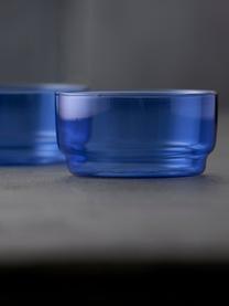 Misky z borosilikátového skla Torino, 2 ks, Borosilikátové sklo

Objavte všestrannosť borosilikátového skla pre váš domov! Borosilikátové sklo je kvalitný, spoľahlivý a robustný materiál. Vyznačuje sa mimoriadnou tepelnou odolnosťou a preto je ideálny pre váš horúci čaj alebo kávu. V porovnaní s klasickým sklom je borosilikátové sklo odolnejšie voči rozbitiu a prasknutiu, a preto je bezpečným spoločníkom vo vašej domácnosti., Modrá, priehľadná, Ø 12 x V 6 cm