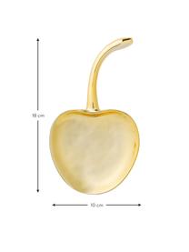 Dekoratívna nádoba Cherry, Š 18 cm, Kamenina, Odtiene zlatej, Š 18 x H 10 cm