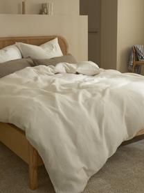 Housse de couette en mousseline Odile, Blanc, larg. 140 x long. 200 cm