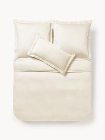 Funda nórdica de satén Premium, Beige claro, Cama 150/160 cm (240 x 220 cm)