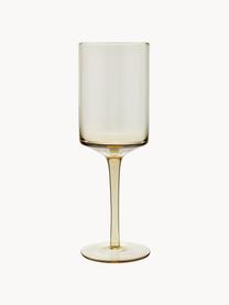 Verres à vin soufflés bouche Diseguale, 6 élém., Verre, soufflé bouche, Multicolore, transparent, Ø 7 x haut. 24 cm, 250 ml